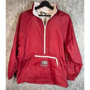 Vtg Alabama Crimson Tide Big Kids Reebok Heisman 1/2 Zip Large Pullover Jacket